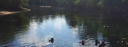 Divers at Troy Springs
