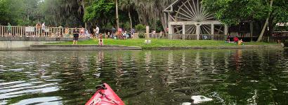 Kayaking to DeLEon Springs