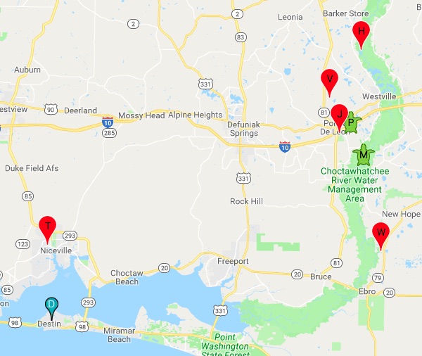 Florida Springs near Destin