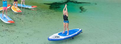 SUP at Rum Island